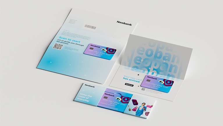 Individual card packaging