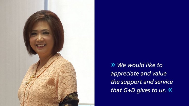 Quote by Ibu Anna Susilowati Senior Vice President of Electronic Banking Service BCA, Jakarta, Indonesia