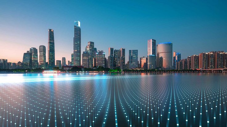 Skyline with a virtual network layer