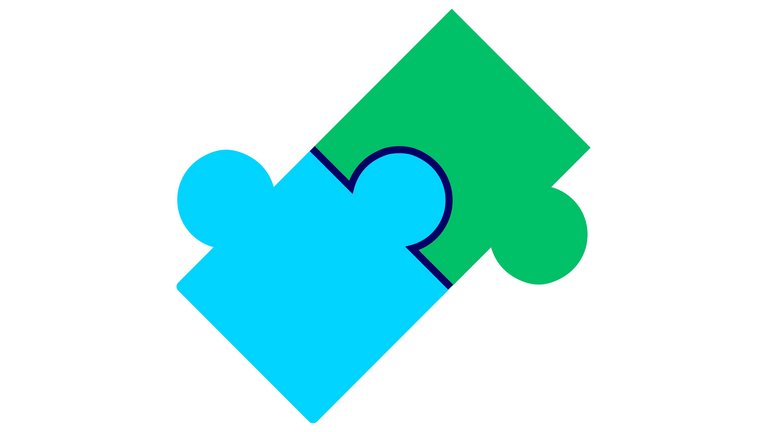 Two puzzle pieces