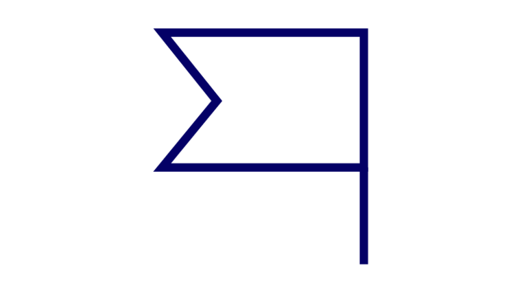 Icon for a flag