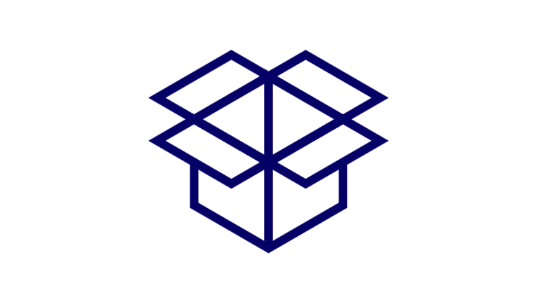 Icon for an open box