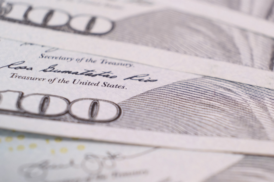 High-tech cash processing in large economies